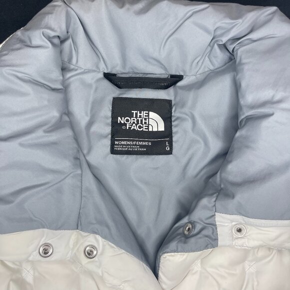 The North Face Womens Size L White Sleeveless Puffer Vest - Picture 4 of 7